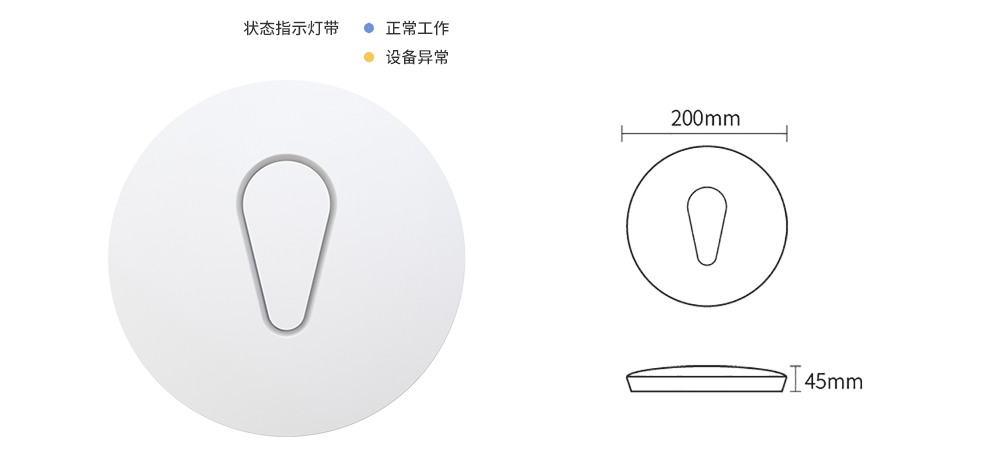 室内定位基站尺寸图示1